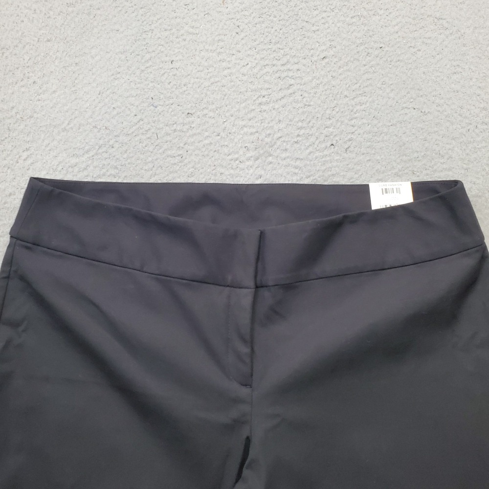 Alfani Tummy Control Pants Womens Petite 22WP Black Slim Straight Leg Relaxed - Picture 10 of 11
